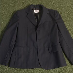 Armani Collezioni Junior Dark Blue Suit Jacket